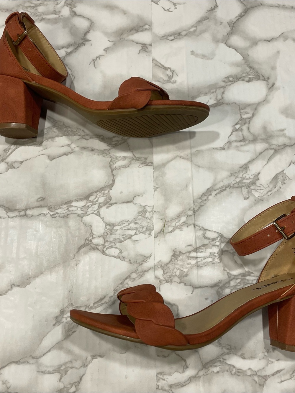 White Mt. Pink Heels